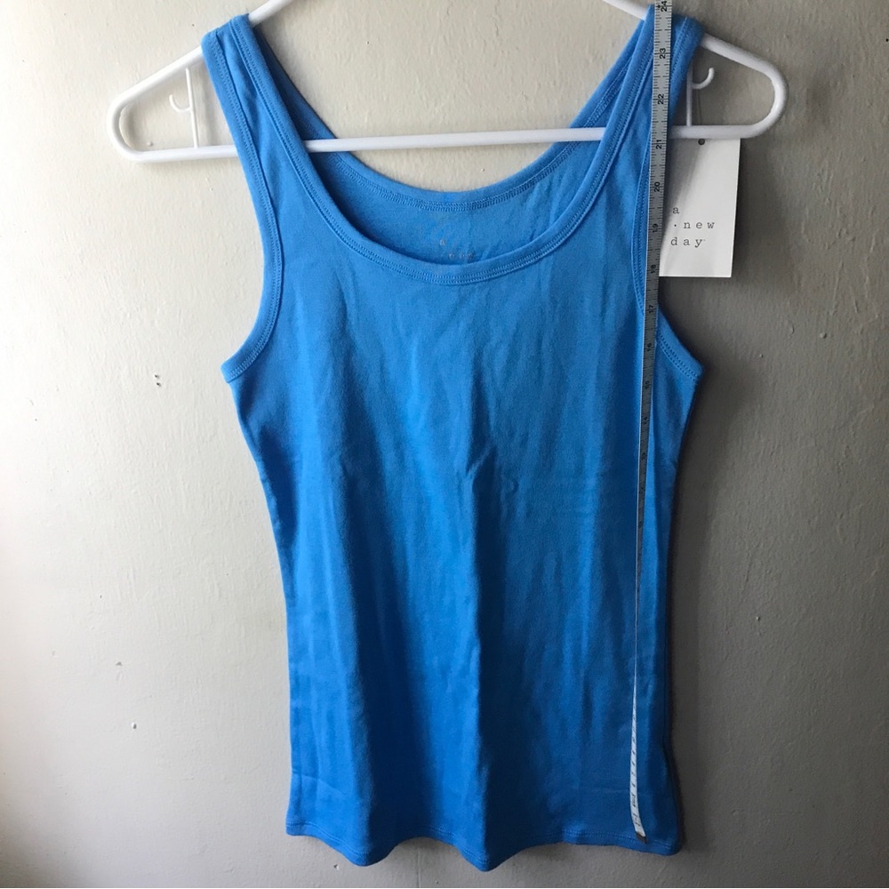 True Blue  a•new•day  tank top (NWT!)